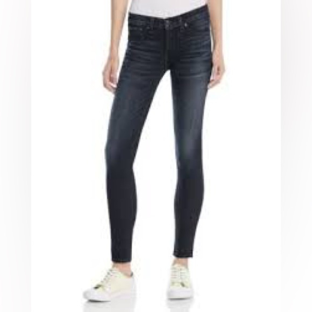 rag & bone Dark Wash Skinny Jeans, Size 27